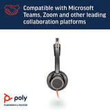 POLY Blackwire 7225 Micro Casque sans perche USB-C noir