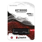 KINGSTON KC3000 4096Go PCIe 4.0 NVMe M.2 SSD