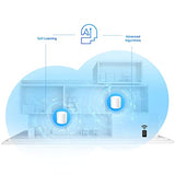 TP-Link Deco X20 (1-pack) Bi-bande (2,4 GHz / 5 GHz) Wi-Fi 5 (802.11ac) Blanc 2 Interne