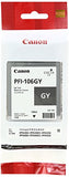 CANON PFI-106GY cartouche dencre gris capacité standard 130 ml pack de 1