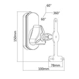 NEOMOUNTS NM-WS130BLACK Support mural pour enceintes Sonos Play1 et Play3 - orientable
