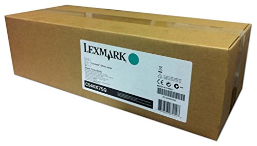 Bouteille de toner LEXMARK C540X75G C54X/X54X - Noir