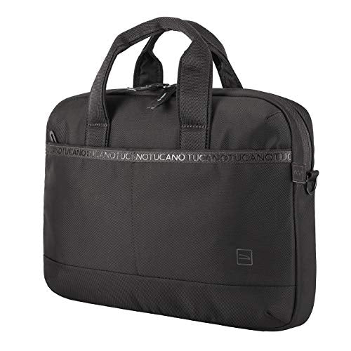 TUCANO Mallette haut de gamme Laptop 13 MacBook 14 noire