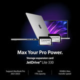 TRANSCEND JetDrive Lite 330 512Go for the MacBook Pro 2021