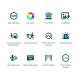 TP-LINK VIGI C450 4MM 5MP Full-Color Turret Network Camera 25fps/30fps 2880x1620