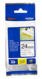 Ruban laminé standard BROTHER Blanc/Noir 36mm TZE-365