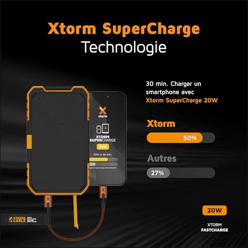 XTORM Powerbank solaire XR203 10.000 mAh