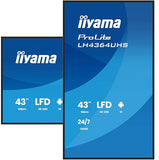 IIYAMA- Afficheur professionnel 43" LH4364UHS-B1AG
