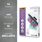 FELLOWES Pochettes ImageLast A4 80 microns - Pack de 100