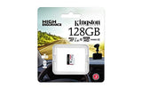 KINGSTON 128Go microSDXC Endurance 95R/45W C10 A1 UHS-I Card Only