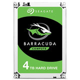 SEAGATE Desktop Barracuda 5400 4TB HDD 5400rpm SATA serial ATA 6Gb/s NCQ 256Mo cache 89cm 3.5p BLK Retail SinglePack