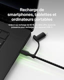 BELKIN 2-in-1 USB-C and LTG cable