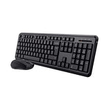 TRUST Pack clavier & souris sans fil ODY II silencieux - blanc (FR)
