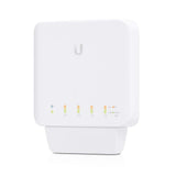 Ubiquiti USW-FLEX Networks UniFi USW-FLEX Géré L2 Gigabit Ethernet (10/100/1000) Connexion Ethernet, supportant l'alimentation via ce port (PoE) Blanc