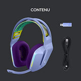 LOGITECH G G733 LIGHTSPEED Wireless RGB Gaming Headset Headset full size 2.4 GHz wireless lilac