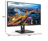 PHILIPS 243B1/00 FHD, 23.8p, IPS, 75Hz, 4ms, Adaptive Sync, Docking USB-C, USB-C Port, DP, HDMI, Height adj. Speakers DP /HDMI Cable
