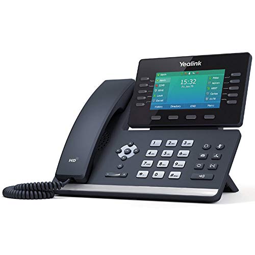 Yealink SIP-T54W téléphone fixe Noir 10 lignes LCD Wifi