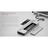 LINQ Hub multiport PD, HDMI, cartes mémoires, SSD