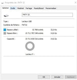 INTENSO Clé USB 2.0 Rainbow Line - 64 Go Orange
