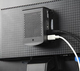 Boîtier aluminium avec interface VESA 75 pour Raspberry Pi 4