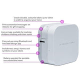 BROTHER Etiqueteuse P-Touch PT-P300BT compact et Bluetooth