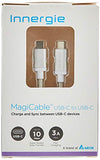 INNERGIE MagiCable USB-C vers USB-C 1m argent Charge et synchronise