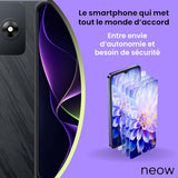 NEOW Safe (Smartphone pour adolescent - 6.6'' - 64 Go, 3 Go RAM) Violet