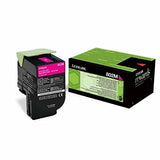 LEXMARK 802C cartouche de toner cyan faible capacité 1.000 pages pack de 1 retour program