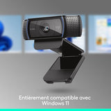 Logitech 960-001360 webcam 1920 x 1080 pixels USB Noir