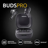 INTENSO Ecouteurs BUDS PRO sans fil, noir