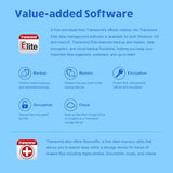 TRANSCEND Cle USB 3.0 JetFlash 790 - 128Go Noir/Bleu