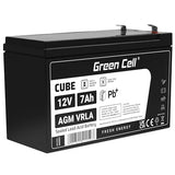 Green Cell AGM04 Batterie de l'onduleur Sealed Lead Acid (VRLA) 12 V 7 Ah