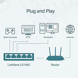 TP-Link LiteWave LS1005 Switch de bureau 5 ports 10/100 Mbps
