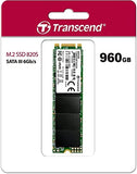 TRANSCEND 960Go SSD Interne M.2 2280 SSD SATA3 puce TLC Pour Ultrabook