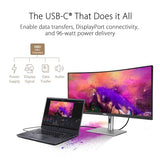 ASUS ProArt PA34VCNV écran plat de PC 86,6 cm (34.1") 3440 x 1440 pixels UltraWide Quad HD LCD Noir