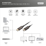 Digitus AK-340107-200-S câble DisplayPort Noir