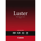 CANON 260G/M2 A3 20 feuilles pack de 1 luster paper