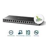 TP-LINK TL-SG116E SWITCH METAL 16 Ports GIGABIT IGMP+VLAN+QoS
