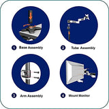 AAVARA Bras à pincer TC210 - 1 écran