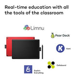 WACOM Tablette graphique One by Wacom à crayon - USB - Noir, Rouge