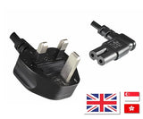 Ubiquiti LC-UK-C7 UK Plug Cable Lead Power Cord
