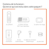 Gigaset CL660A TRIO Tél. DECT +REP. - base + 3 combinés