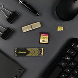 TRANSCEND 32Go UHS-I U1 microSD avec adaptateur SD pour drone / caméra