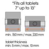 VOGEL S Ensemble support de tablette mural TMS 1010