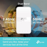 TP-Link TL-WPA7617 KIT Adaptateur réseau CPL 1200 Mbit/s Ethernet/LAN Wifi Blanc 2 piece(s)