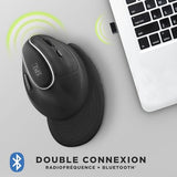 TNB ERGO Line Mini Ergonomic Wireless Mouse Vertical And Rechargeable Design Designed For Optimal Use