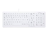 CHERRY Clavier AK-C7000 USB IP65 blanc (FR)