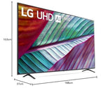 LG - Téléviseur professionnel 75" 75UR781C UHD