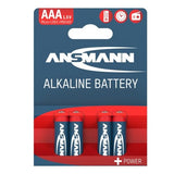 ANSMANN Piles alcalines 5015553 LR03 / AAA blister de 4