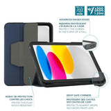 MOBILIS Etui robuste iPad 11 2025 et 10,9 , bleu bulk